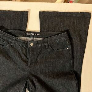 Michael Kors, Dark Denim Jeans. Size 8. Inseam is 30.5". Dressy look